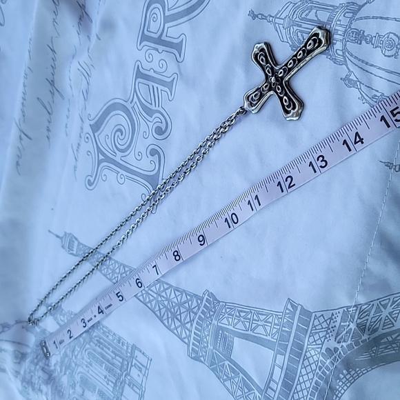 CROSS big silvertone pop art 70s vintage from my mom's stuff. - Picture 6 of 7